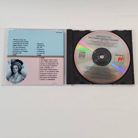 GREATEST HITS of MOZART [CD] - Picture 2 of 5